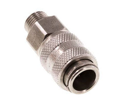 Stainless steel DN 5 Air Coupling Socket G 1/8 inch Male