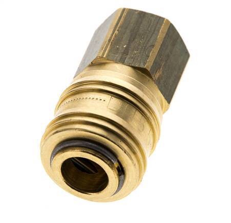 Brass DN 5.5 (Orion) Air Coupling Socket G 3/8 inch Female