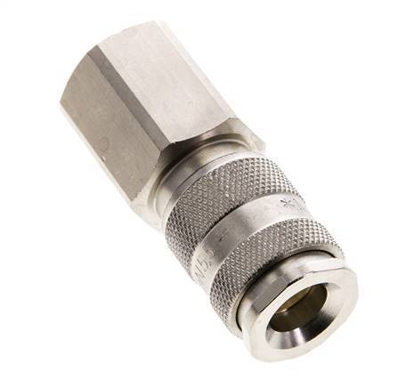 Latón niquelado DN 5,5 (Orion) Acoplamiento de aire Enchufe G 1/2 pulgada Hembra