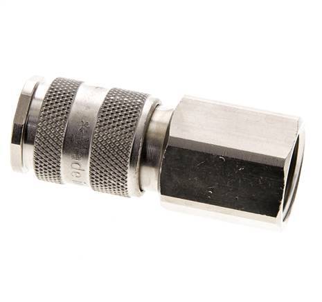 Latón niquelado DN 5,5 (Orion) Acoplamiento de aire Enchufe G 1/2 pulgada Hembra