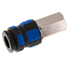 Latón niquelado DN 7.8 Acoplamiento de aire Enchufe G 1/4 pulgada Hembra