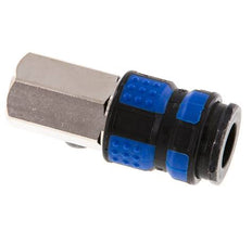Latón niquelado DN 7.8 Acoplamiento de aire Enchufe G 3/8 pulgadas Hembra