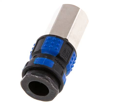Latón niquelado DN 7.8 Acoplamiento de aire Enchufe G 3/8 pulgadas Hembra