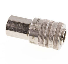 Nickel-plated Brass DN 7.8 Safety Air Coupling Socket G 1/4 inch Female
