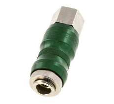 Nickel-plated Brass DN 7.8 Safety Air Coupling Socket with Slide Sleeve G 1/2 inch Female