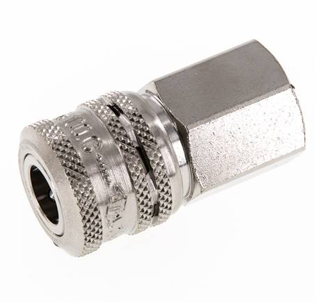 Acero DN 7.2 (Euro) Acoplamiento de aire de seguridad Enchufe G 1/2 pulgada Hembra