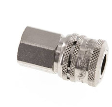 Acero DN 7.2 (Euro) Acoplamiento de aire de seguridad Enchufe G 1/4 pulgada Hembra