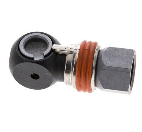 Steel DN 8 Safety Air Coupling Socket G 1/2 inch Female