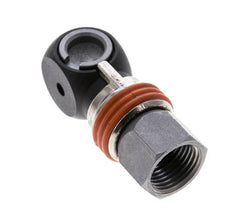 Steel DN 8 Safety Air Coupling Socket G 1/2 inch Female
