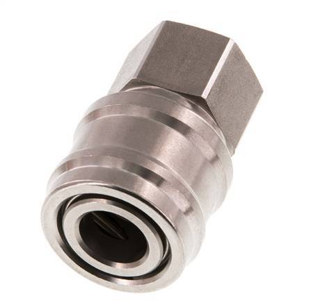 Stainless steel DN 7.2 (Euro) Air Coupling Socket G 3/8 inch Female