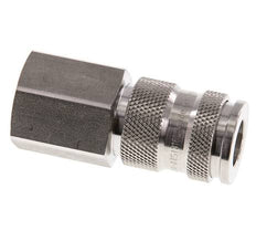 Acero inoxidable 316L DN 7.8 Acoplamiento de aire Enchufe G 1/2 pulgada Hembra Doble Cierre