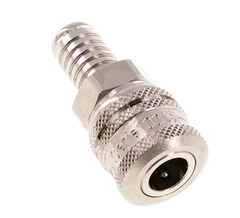 Acero DN 7.2 (Euro) Enchufe de seguridad para aire comprimido Pilar de manguera de 13 mm