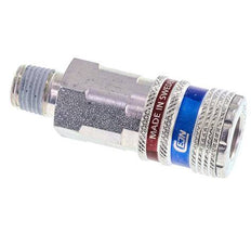 Steel/brass DN 7.6 (7.2 Euro) Safety Air Coupling Socket R 1/4 inch Male