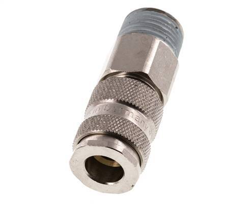 Hardened steel DN 7.8 Air Coupling Socket R 1/2 inch Male