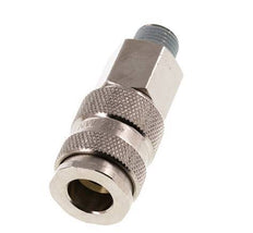 Hardened steel DN 7.8 Air Coupling Socket R 1/4 inch Male