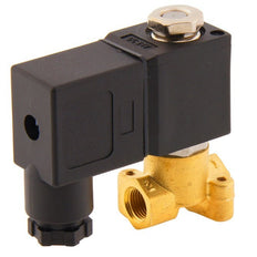 Solenoid Valve CM-DA 1/8'' Brass FKM 0-10bar 12V DC