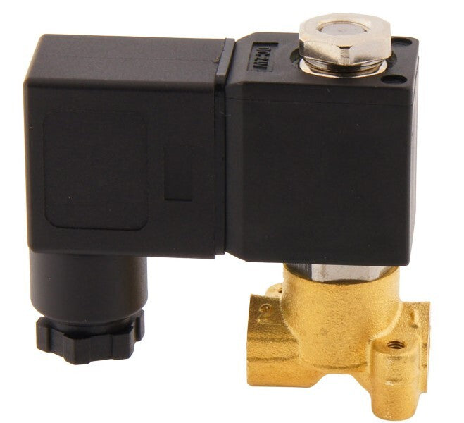 Solenoid Valve CM-DA 1/8'' Brass FKM 0-10bar 12V DC
