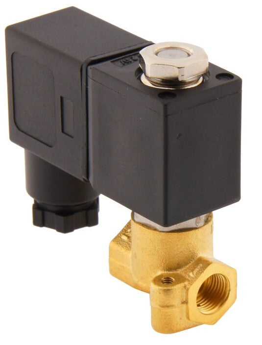 Solenoid Valve CM-DA 1/8'' Brass FKM 0-10bar 12V DC