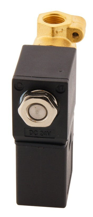 Electroválvula CM-DA 1/8'' Latón FKM 0-10bar 24V DC