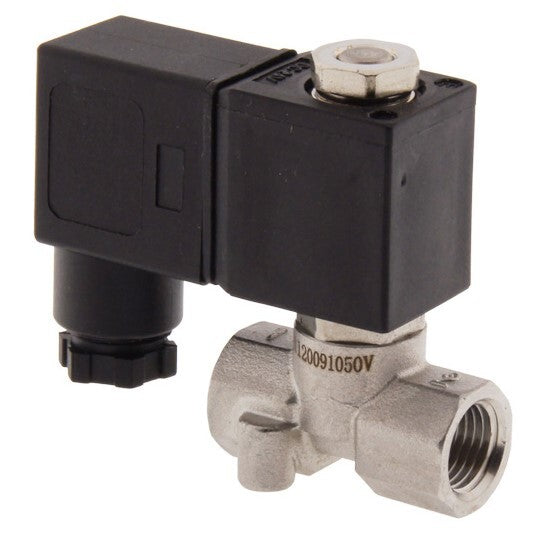 Solenoid Valve CM-DA 1/4'' Stainless Steel FKM 0-10bar 380V AC