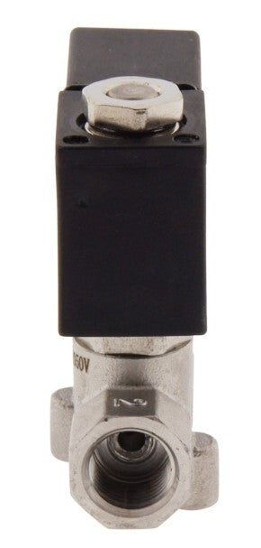 Electroválvula CM-DA 1/4'' Acero inoxidable EPDM 0-10bar 380V AC