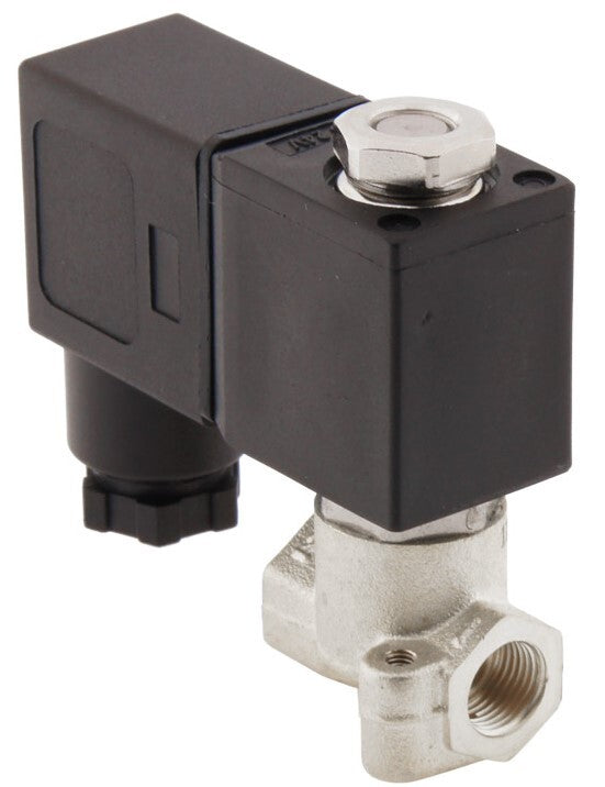 Solenoid Valve CM-DA 1/8'' Stainless Steel EPDM 0-10bar 380V AC