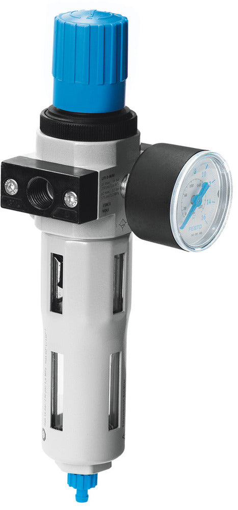 Festo Compressed Air Filter Regulator G1/2'' 0.5-7bar 7600l/min 40µm Maxi - 192372