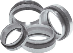 6L or 6S Zinc plated Steel Cutting ring with seal [2 Pieces]