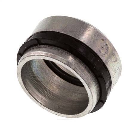 12L or 12S Zinc plated Steel Cutting ring with seal [2 Pieces]