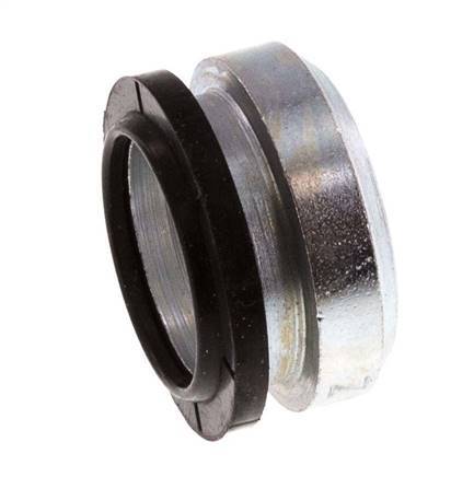 14S Zinc plated Steel Cutting ring with seal [2 Pieces]