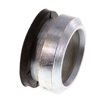 14S Zinc plated Steel Cutting ring with seal [2 Pieces]