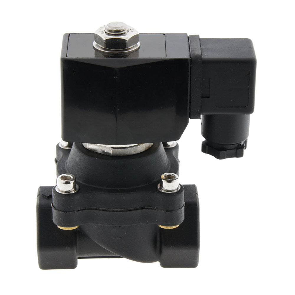 Válvula solenoide DF-SA 3/4'' Nylon FKM 0-8bar 120V AC