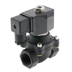 Válvula solenoide DF-SA 3/4'' Nylon FKM 0-8bar 120V AC
