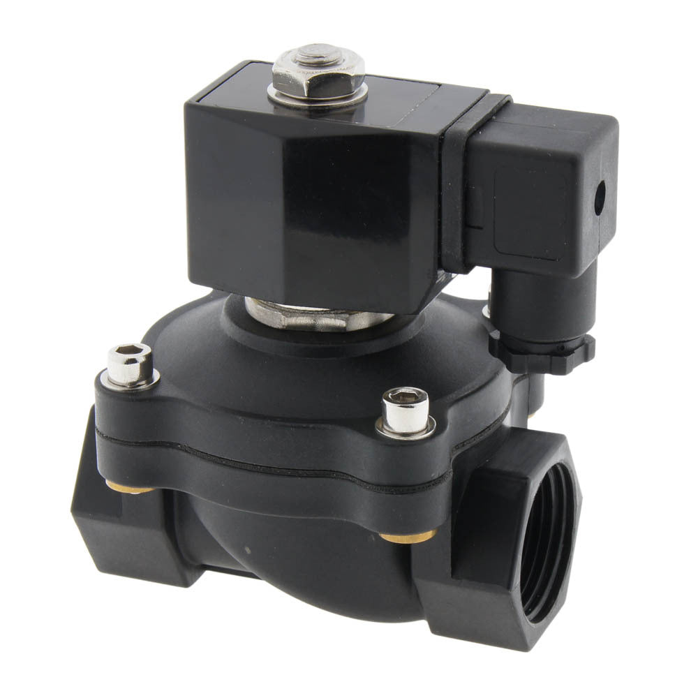 Electroválvula DF-SA 1'' Nylon FKM 0-6bar 24V DC