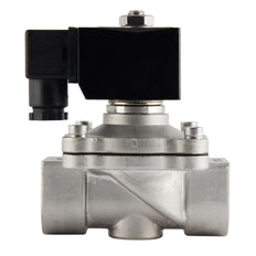 Electroválvula DF-SA 1'' acero inoxidable FKM 0-6bar 12V CC