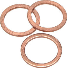 Copper Gasket 21.2x25.9x2 mm [10 Pieces]
