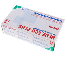 Guantes desechables de nitrilo sin polvo tamaño L (100 unidades) Covid