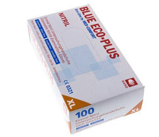 Disposable Gloves Powder-Free Nitrile Size XL (100 Pieces) Covid