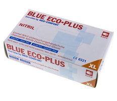 Disposable Gloves Powder-Free Nitrile Size XL (100 Pieces) Covid