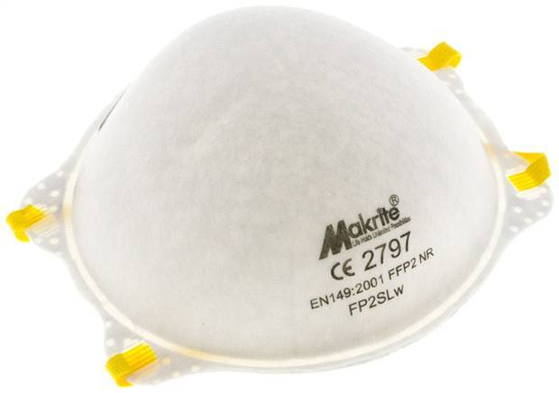 Media máscara FFP2 sin válvula [2 piezas]