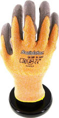 Protective Gloves Fine Knit Special Fabric PU Coating Size 8 [12 Pieces]