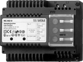 Fuente de alimentación universal Siedle NG 0/12V 1.6A | 200037171-00