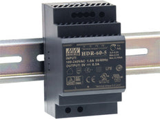 Fuente de alimentación universal Mean Well HDR 24V 2.5A | HDR-60-24