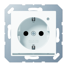 Caja De Enchufes De Pared Jung (aparamenta WCD) - A1520-OWWLNW