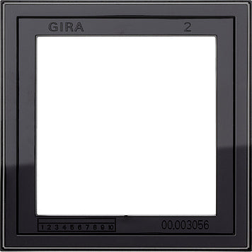 Gira E2 Cover Frame Switchgear - 131105 [2 Pieces]