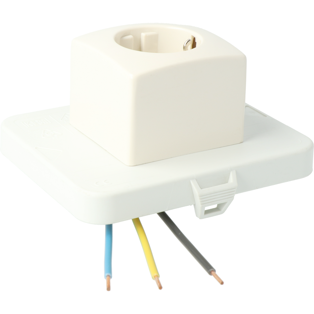 Attema Cable-mate Cover For Surface Mount Box Wall/Ceiling - AT2253