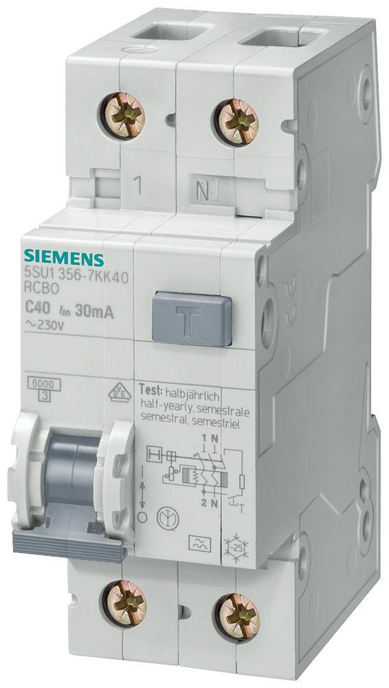 Siemens 5SU1 Interruptor Diferencial - 5SU13566KK10