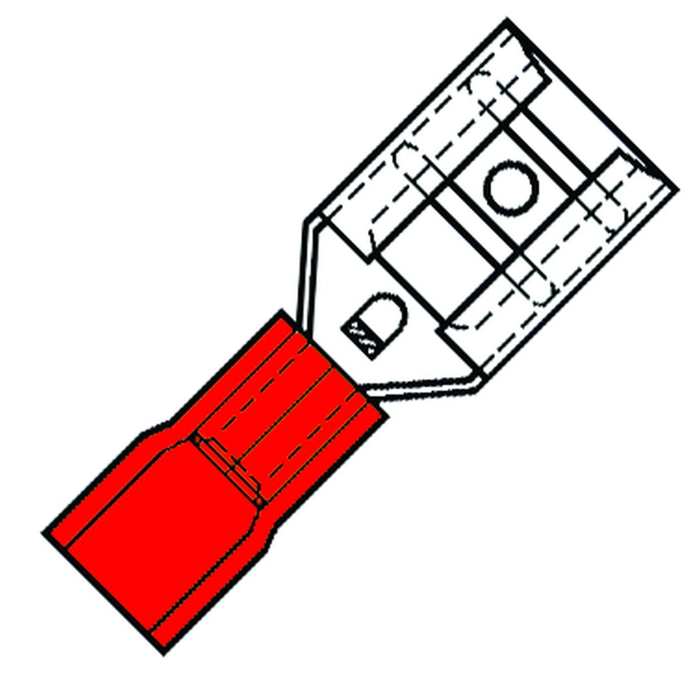 Klemko SP Circular/flat Conductor Connector - 100120 [100 Pieces]