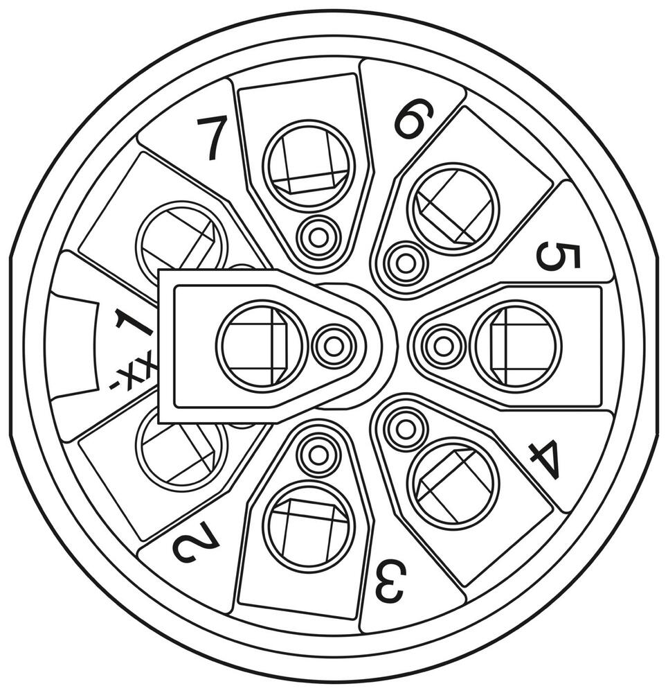 Conector Redondo (industrial) Phoenix Contact - 1511860