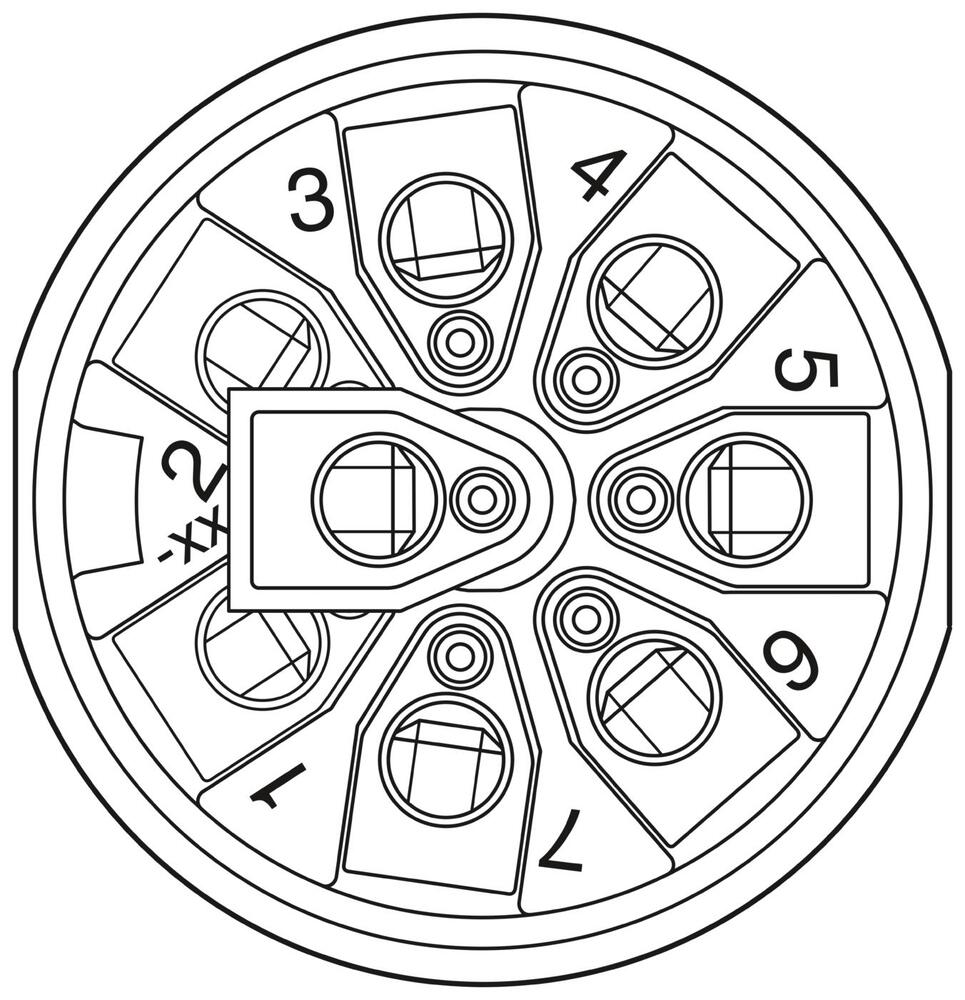 Conector Redondo (industrial) Phoenix Contact - 1511857
